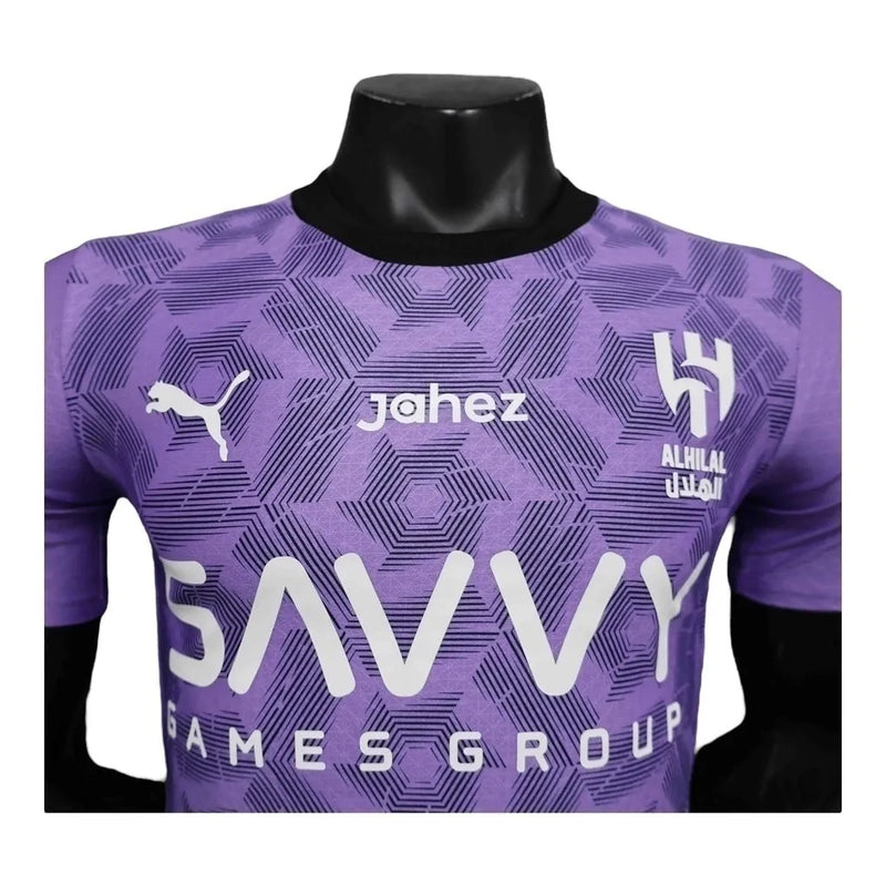 Camisa Al-Hilal III 24/25 - Jogador Puma Masculina - Roxa