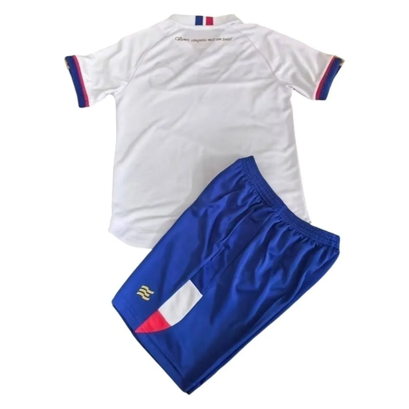 Kit Infantil Bahia I 24/25 - Esquadrão - Azul e branco