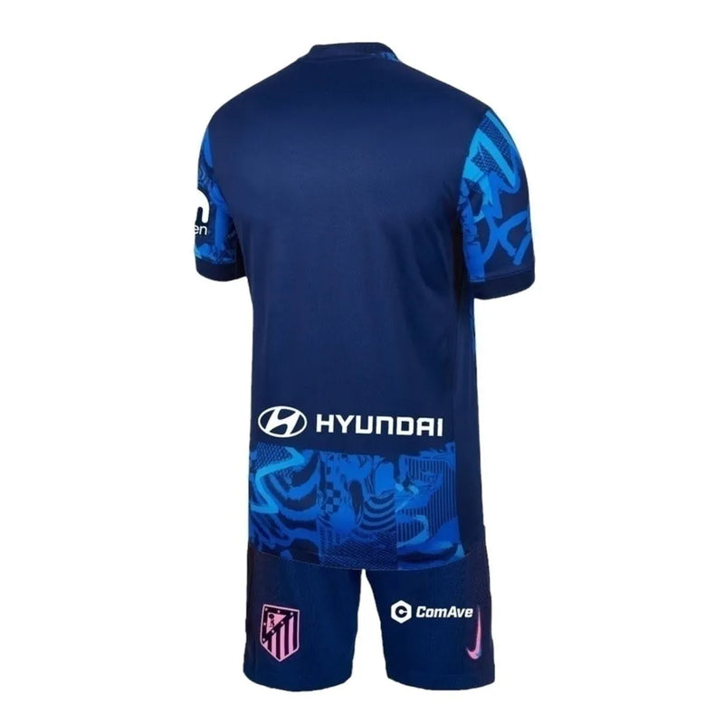 Kit Infantil Atlético de Madrid III 24/25 - Nike - Azul