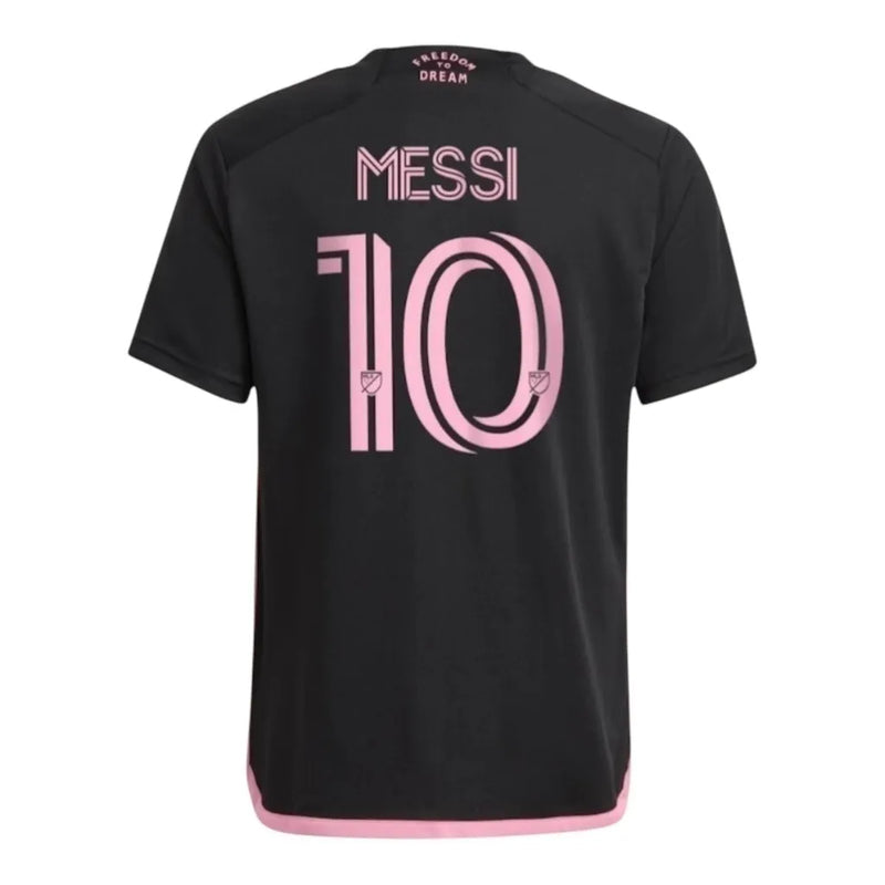 Camisa Inter Miami II 24/25 - Torcedor Adidas Masculina - Preta com detalhes em rosa