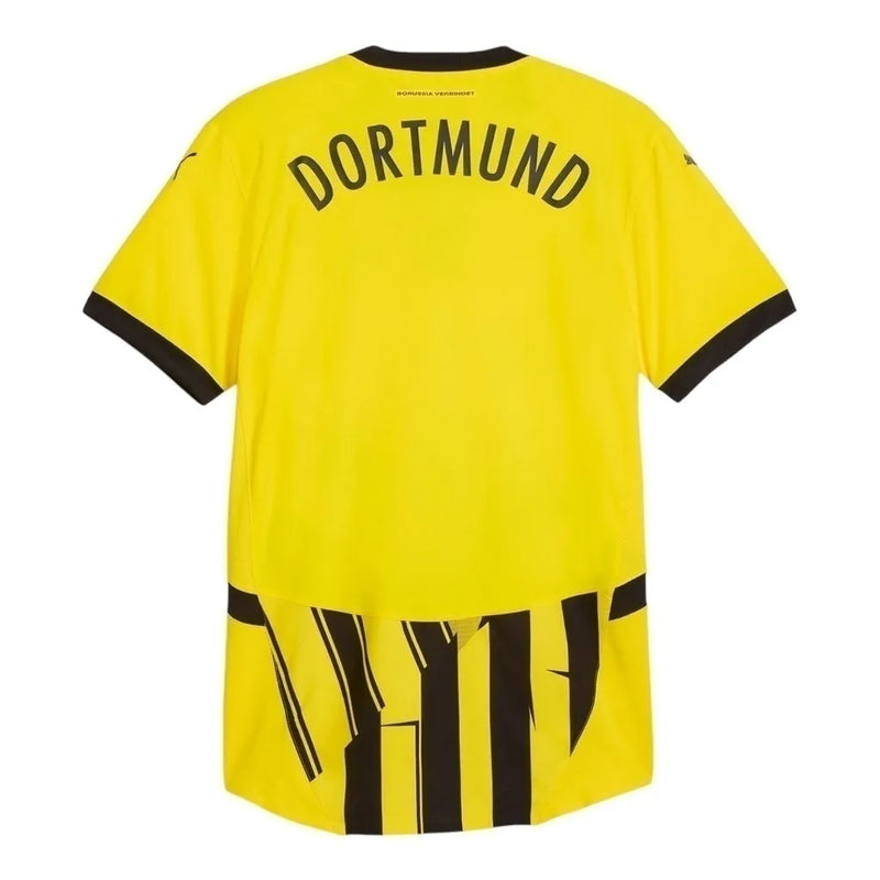 Camisa Borussia Dortmund Edição especial 24/25 - Torcedor Puma Masculina - Amarela com detalhes em preto