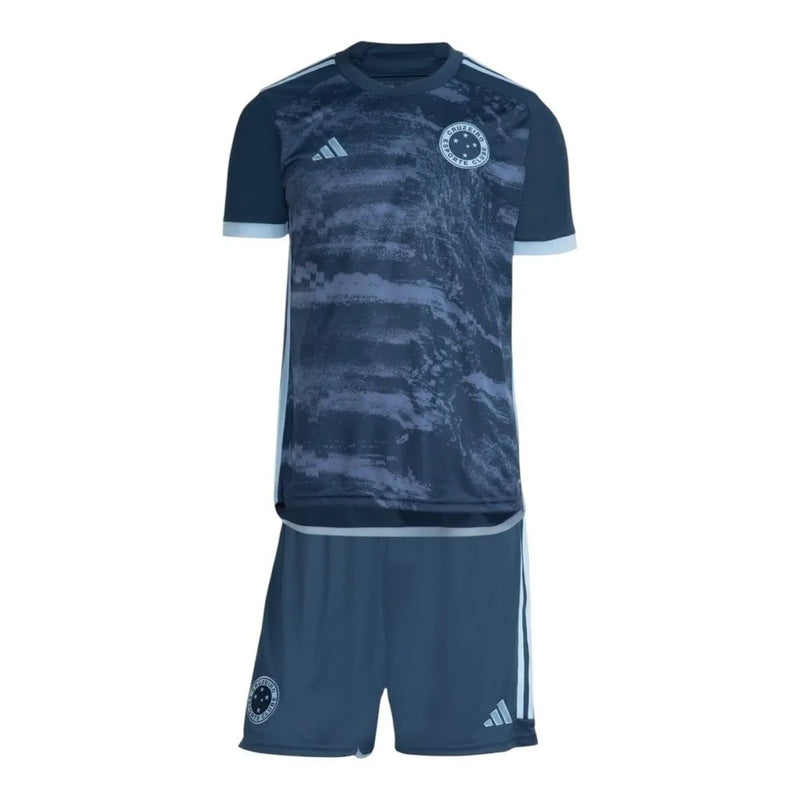 Kit Infantil Cruzeiro III 24/25 - Adidas - Azul