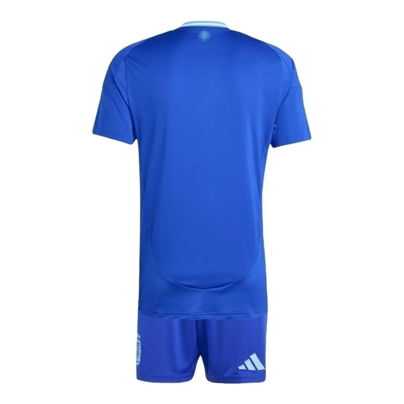 Kit Infantil Seleção Argentina II 24/25 - Adidas - Azul