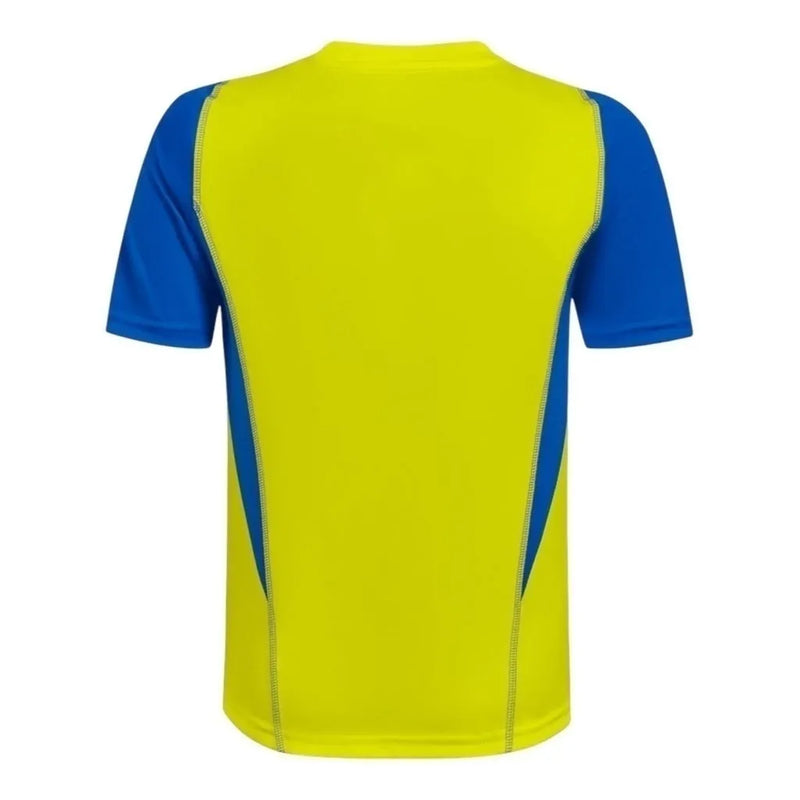 Camisa Boca Juniors Treino 24/25 - Torcedor Adidas Masculina - Amarelo com detalhes em azul