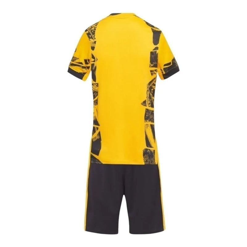 Kit Infantil Inter de Milão III 24/25 - Nike - Amarelo com detalhes em cinza