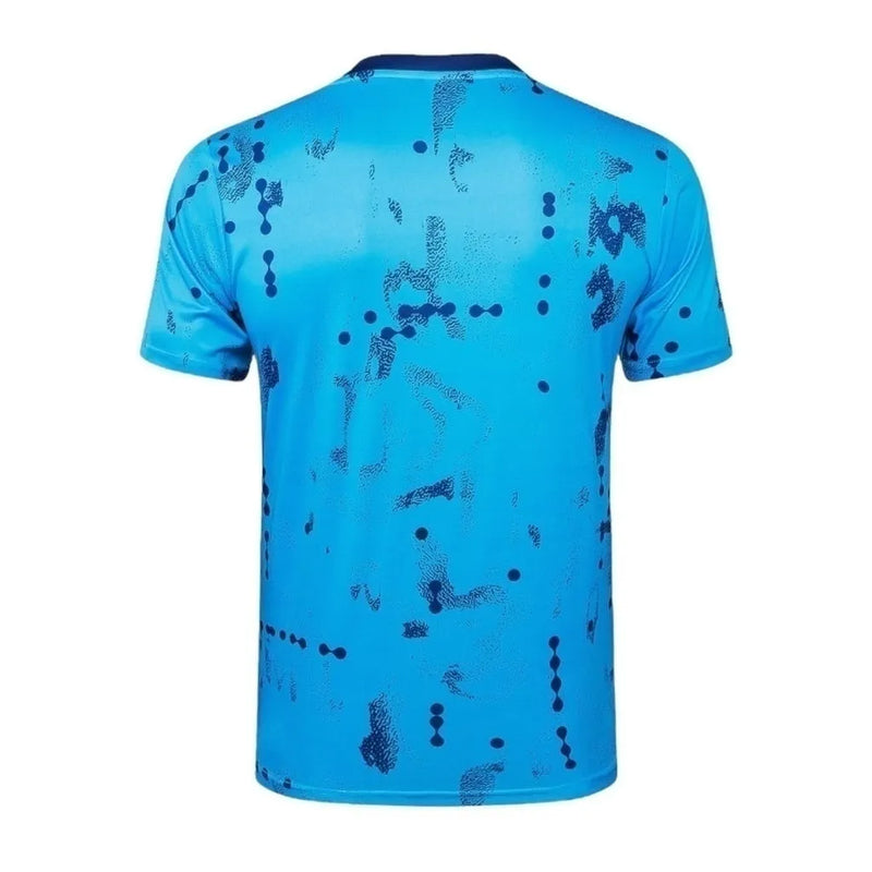 Camisa Chelsea Pré-jogo 24/25 - Torcedor Nike Masculina - Azul