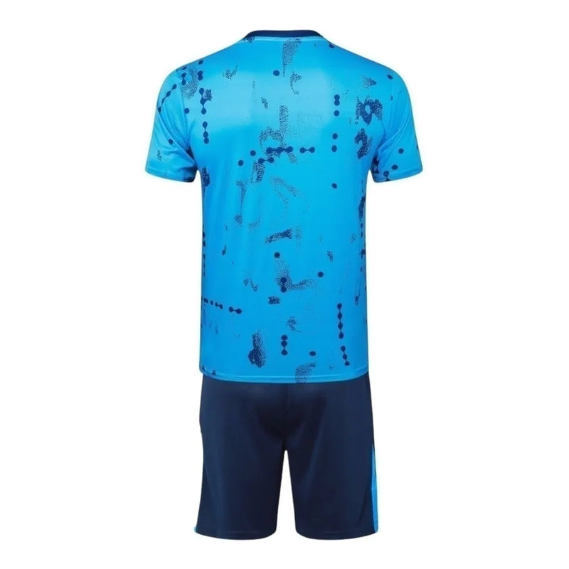 Kit Infantil Chelsea Treino 24/25 - Nike - Azul