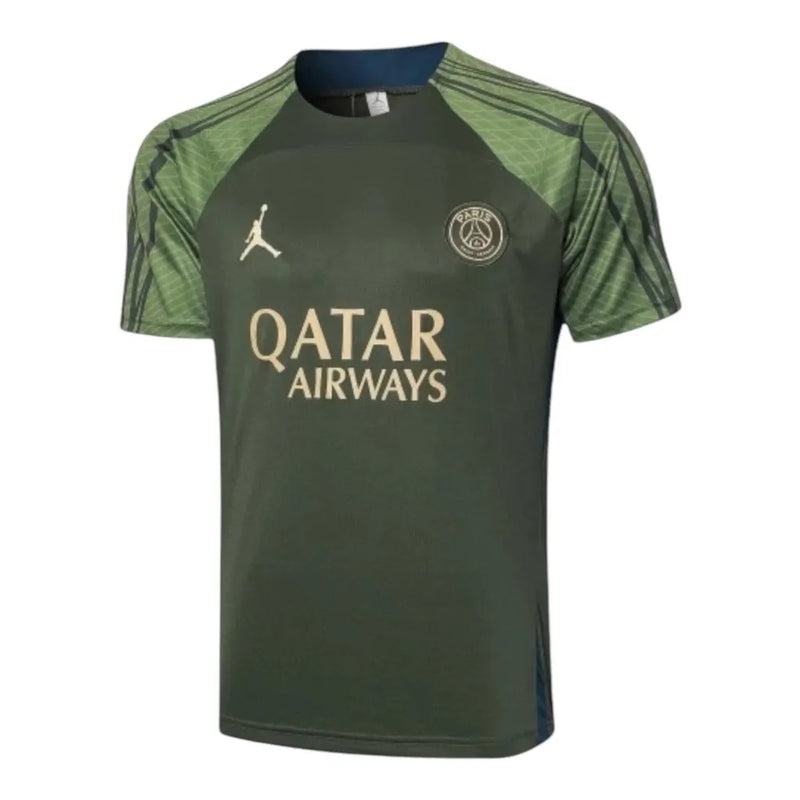 Camisa Paris Saint-Germain Treino 24/25 - Torcedor Jordan Masculina - Verde