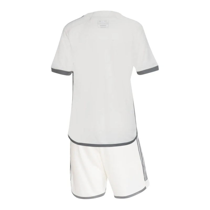 Kit Infantil Atlético Mineiro II 24/25 - Adidas - Branco e cinza