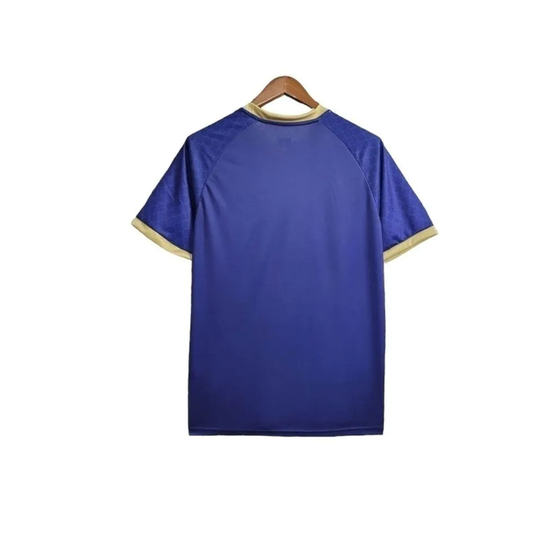 Camisa Japão Edição especial 24/25 - Torcedor Libero Masculina - Azul com detalhes em dourado