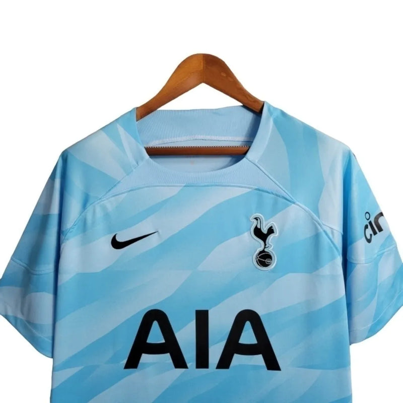 Camisa Tottenham Goleiro I 23/24 - Torcedor Nike Masculina - Azul