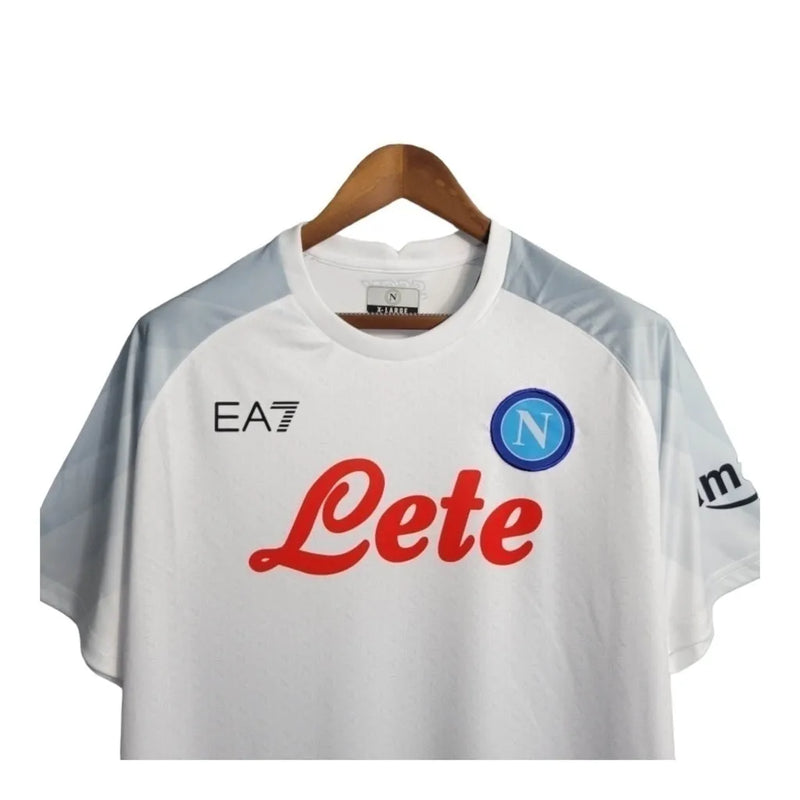 Camisa Napoli II 23/24 - Torcedor EA7 Masculina - Branca