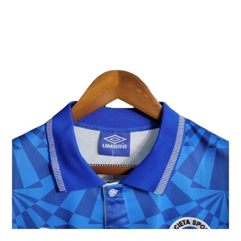 Camisa Retrô Napoli I 1991/1993 - Umbro Masculina - Azul