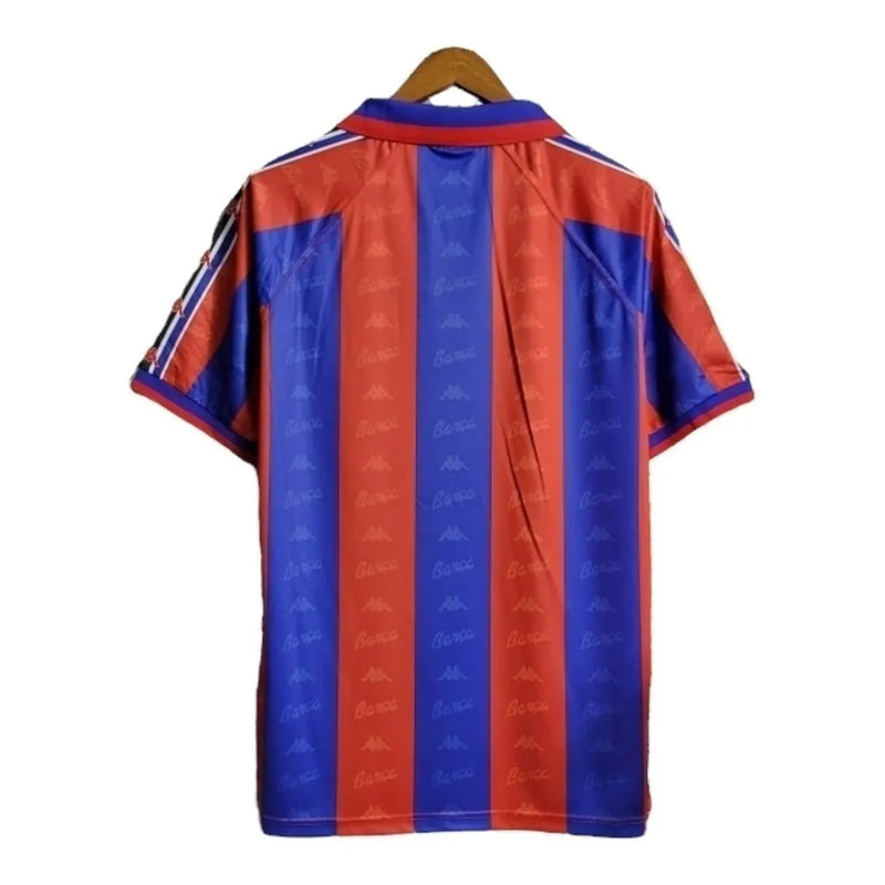 Camisa Retrô Barcelona I 96/97 - Masculina Kappa - Azul e vermelha