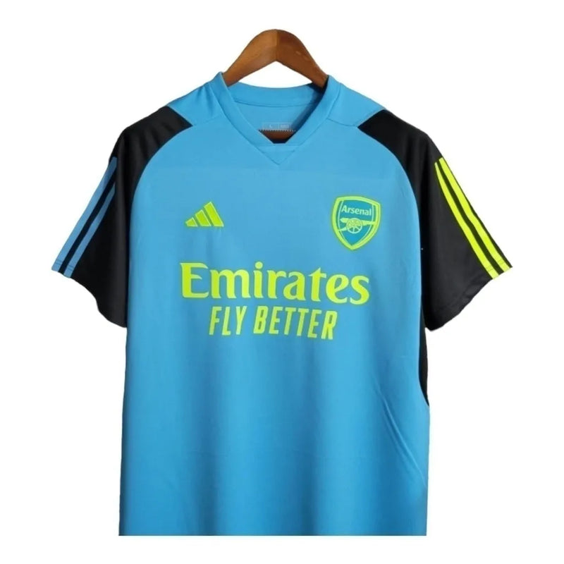 Camisa Treino Arsenal 23/24 - Torcedor Adidas Masculina - Azul com detalhes em preto