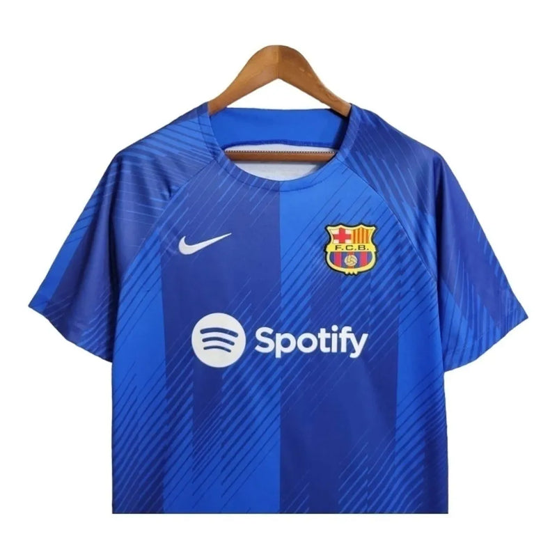 Camisa Treino Barcelona 23/24 - Torcedor Nike Masculina - Azul