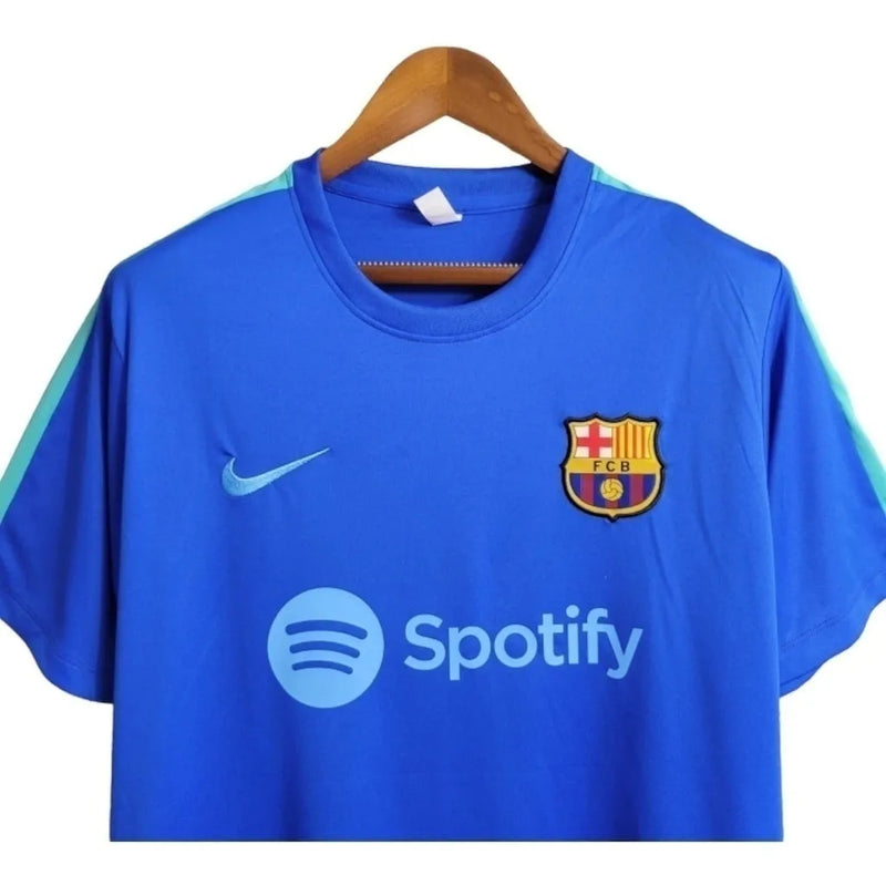 Camisa Treino Barcelona 23/24 - Torcedor Nike Masculina - Azul