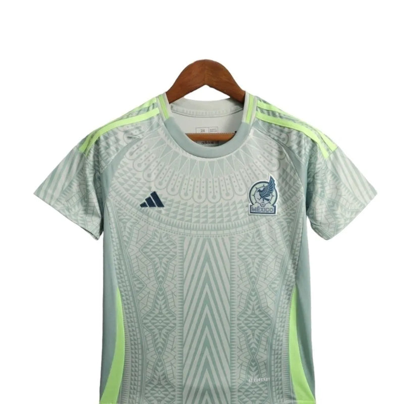 Kit Infantil Seleção do México II 24/25 - Adidas - Verde