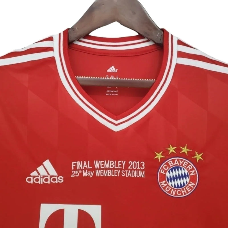 Camisa Retrô Bayern de Munique I 2013/2014 - Masculina Adidas - Vermelha