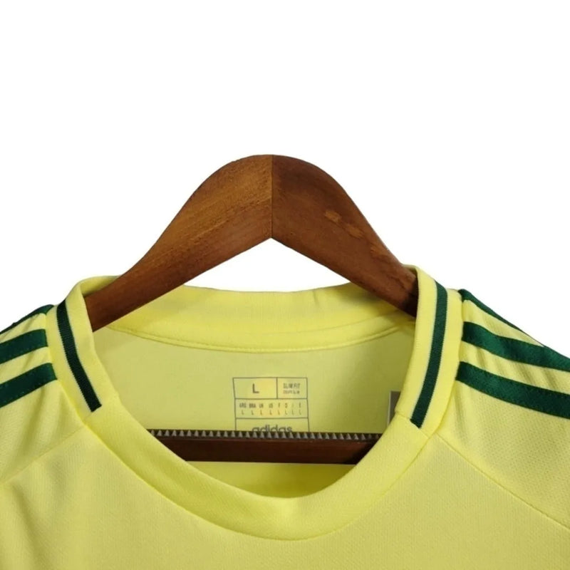 Camisa País de Gales II 24/25 - Torcedor Adidas Masculina - Amarela