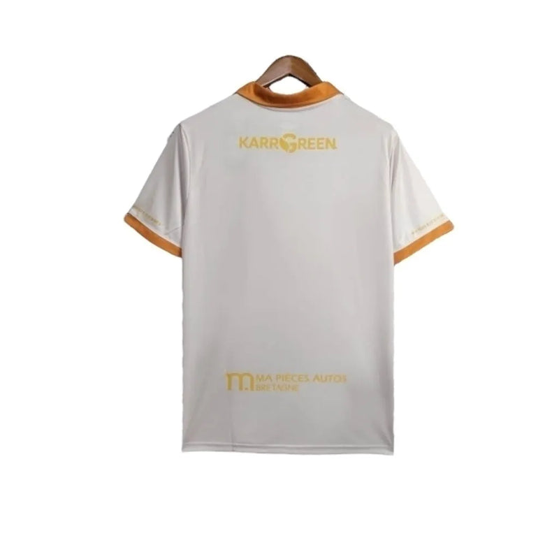 Camisa Lorient Edição especial Aniversário de 100 anos 24/25 - Torcedor Umbro Masculina - Branca com detalhes em amarelo