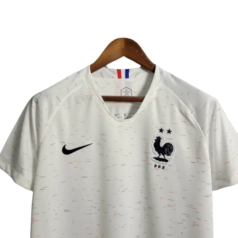 Camisa Retrô Seleção da França Copa do Mundo II 2018 - Masculina Nike - Branca