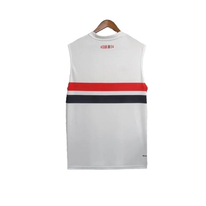 Camisa Regata São Paulo I 24/25 - Torcedor New Balance Masculina - Branca