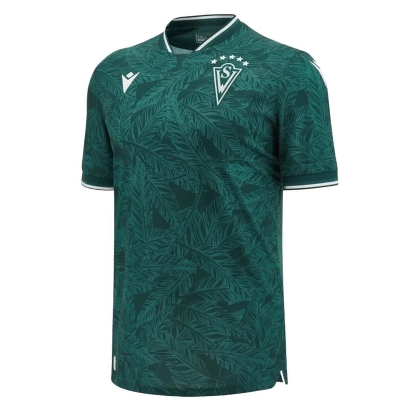 Camisa Santiago Wanderers I 24/25 - Torcedor Macron Masculina - Verde