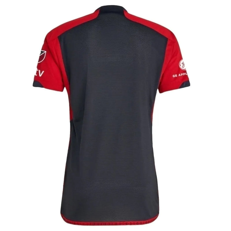 Camisa Toronto FC I 24/25 - Torcedor Adidas Masculina - Preta com detalhes em vermelho e cinza