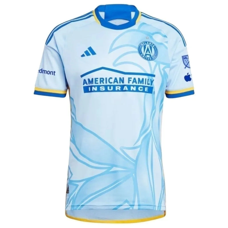 Camisa Atlanta United II 24/25 - Torcedor Adidas Masculina - Azul com detalhes em amarelo