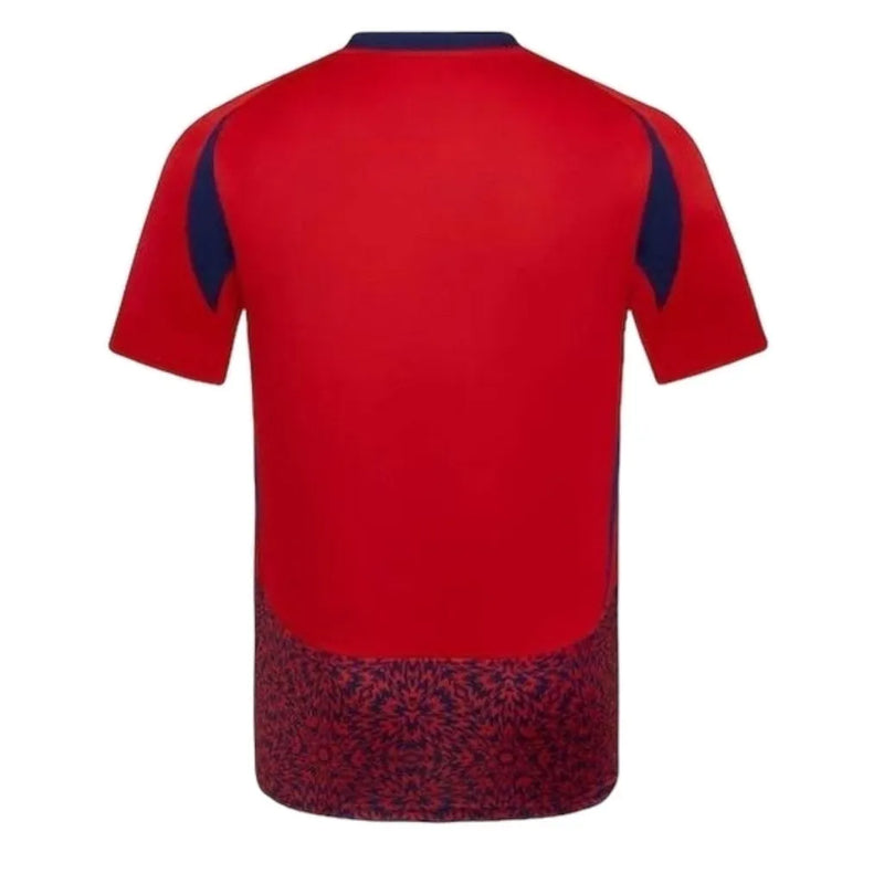 Camisa Seleção Costa Rica I 24/25 - Torcedor Adidas Masculina - Vermelha com detalhes em azul