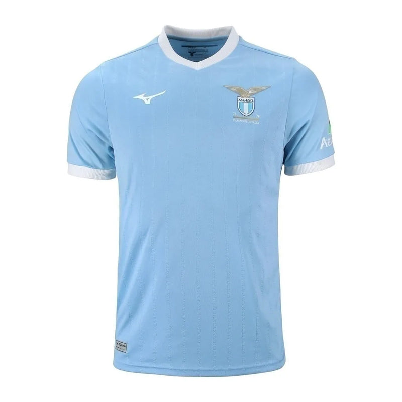 Camisa Lazio Edição Comemorativa Aniversário 50 Anos 23/24 - Torcedor Mizuno Masculina - Azul