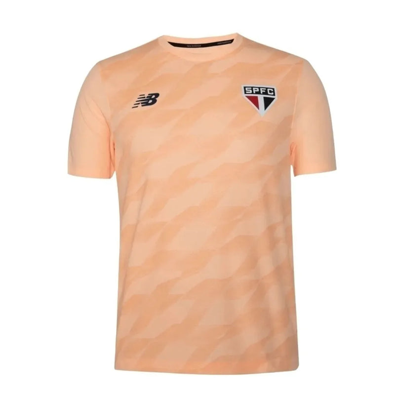 Camisa São Paulo Treino 24/25 - Torcedor New Balance Masculina - Laranja