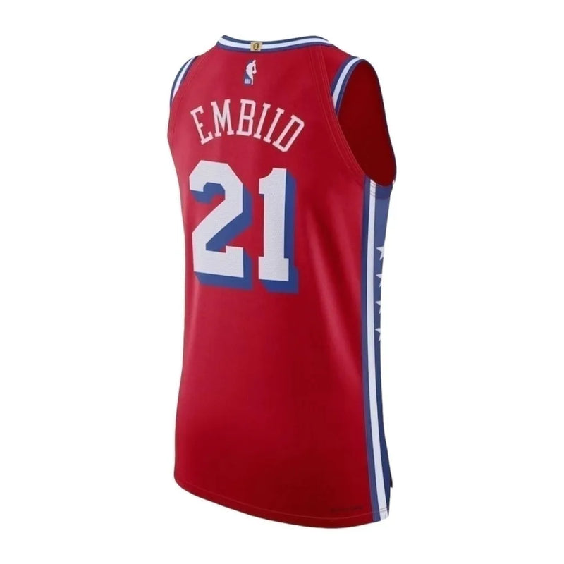 Camiseta Regata NBA Philadelphia 76ers 23/24 - Masculina Jordan - Vermelha