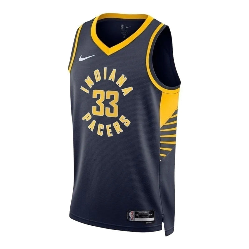 Camiseta Regata NBA Indiana Pacers 23/24 - Masculina Nike - Azul