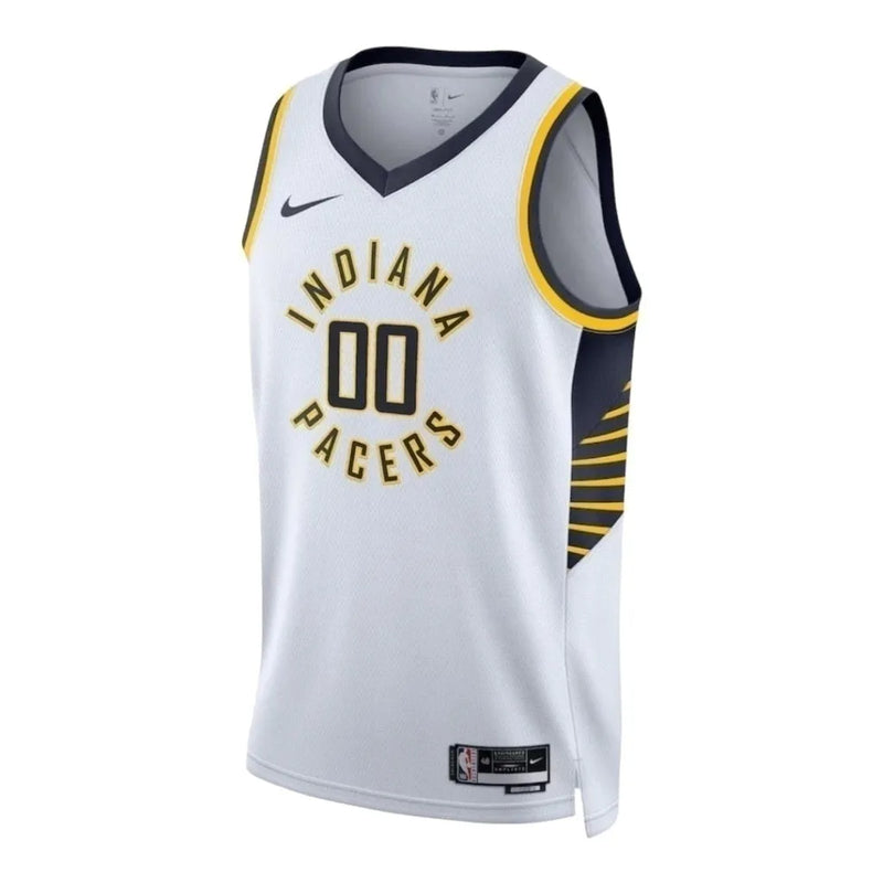 Camiseta Regata NBA Indiana Pacers 23/24 - Masculina Nike - Branca