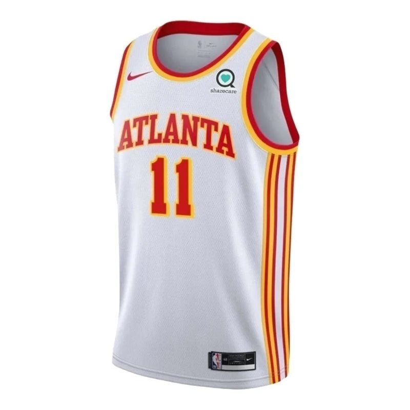 Camiseta Regata NBA Atlanta Hawks 23/24 - Masculina Nike - Branca