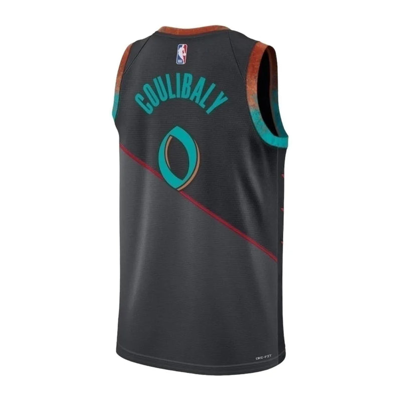 Camiseta Regata NBA Washington Wizards 23/24 - Masculina Nike - Preta