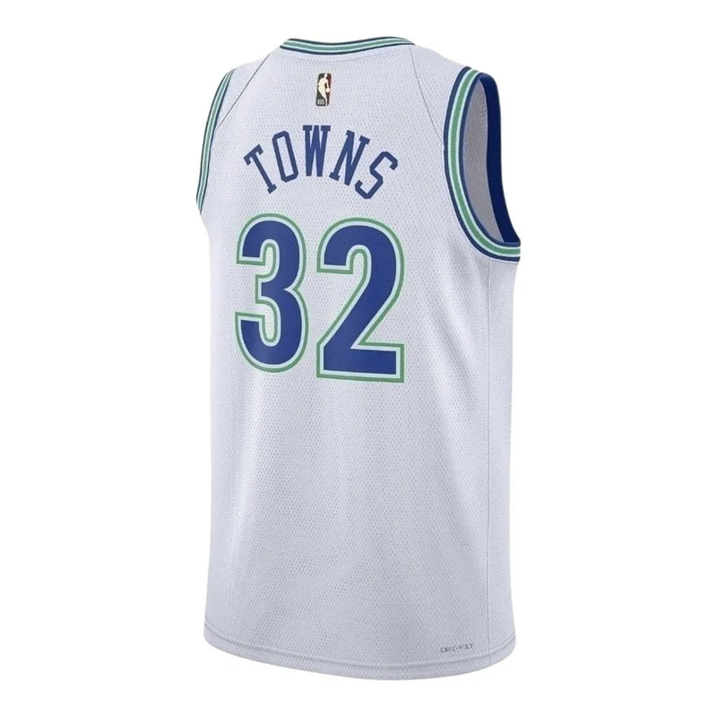 Camiseta Regata NBA Minnesota Timberwolves 23/24 - Masculina Nike - Branca