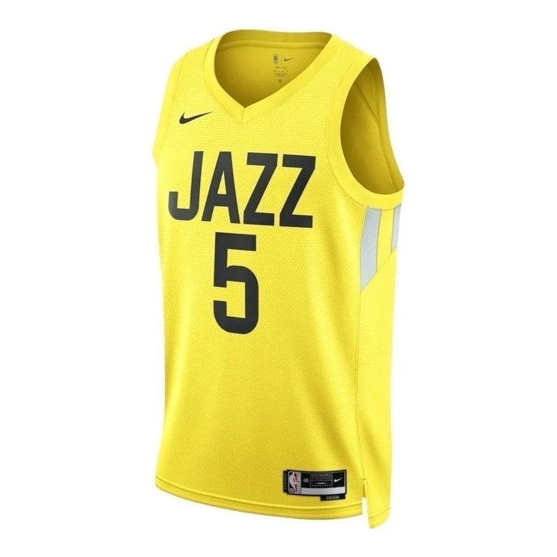 Camiseta Regata NBA Utah Jazz 23/24 - Masculina Nike - Amarela