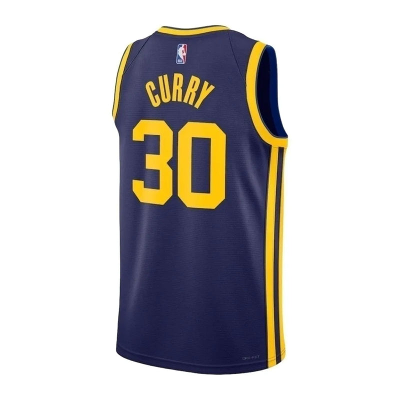 Camiseta Regata NBA Golden State Warriors 23/24 - Masculina Jordan - Azul