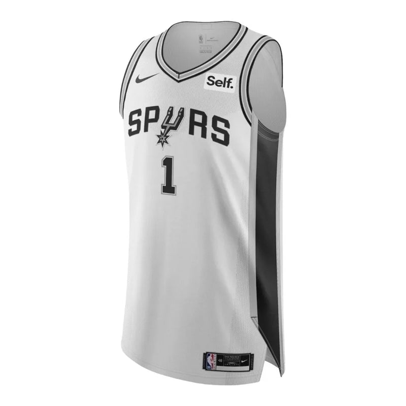 Camiseta Regata NBA San Antonio Spurs 23/24 - Masculina Nike - Branca e preta