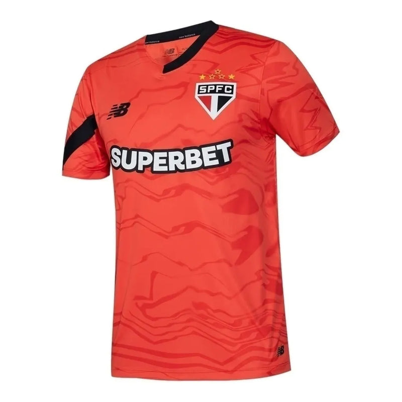 Camisa São Paulo Goleiro III 24/25 - Torcedor Adidas Masculina - Vermelha