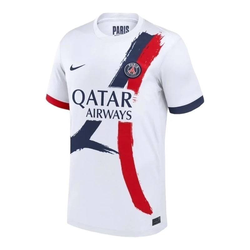 Camisa Paris Saint-Germain II 24/25 - Torcedor Nike Masculina - Branca