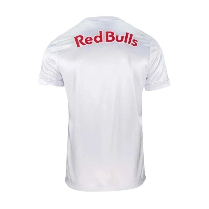 Camisa Red Bull Bragantino Pré-jogo 23/24 - Torcedor Nike Masculina - Branca com detalhes em vermelho