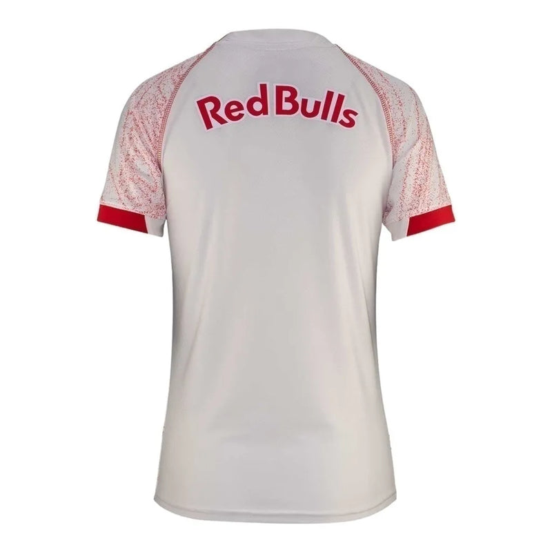 Camisa Red Bull Bragantino I 24/25 - Torcedor Feminina - Branca com detalhes em vermelho