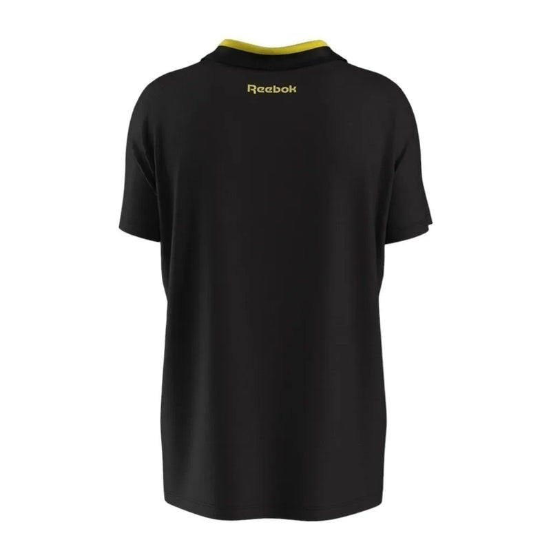 Camisa Botafogo Edição especial 23/24 - Torcedor Reebok Masculina - Preta com detalhes em cinza e amarelo