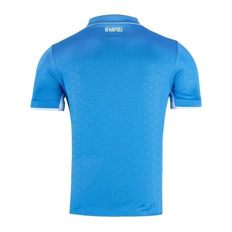 Camisa Napoli I 24/25 - Torcedor EA7 Masculina - Azul com detalhes em branco