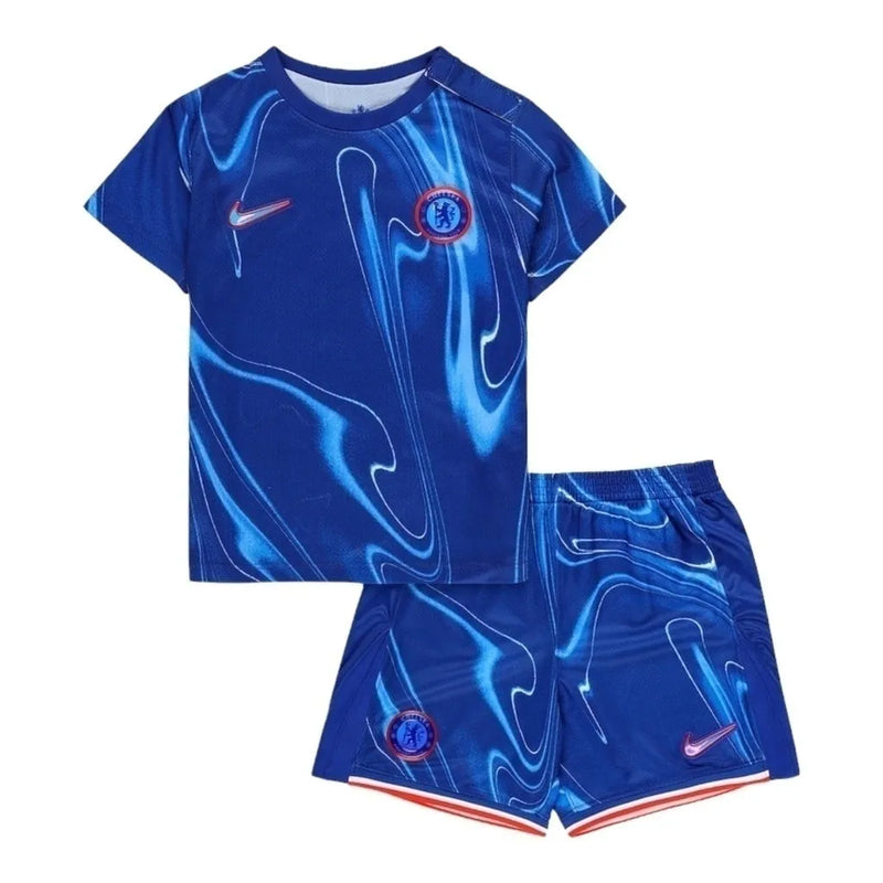 Kit Infantil Chelsea I 24/25 - Nike - Azul