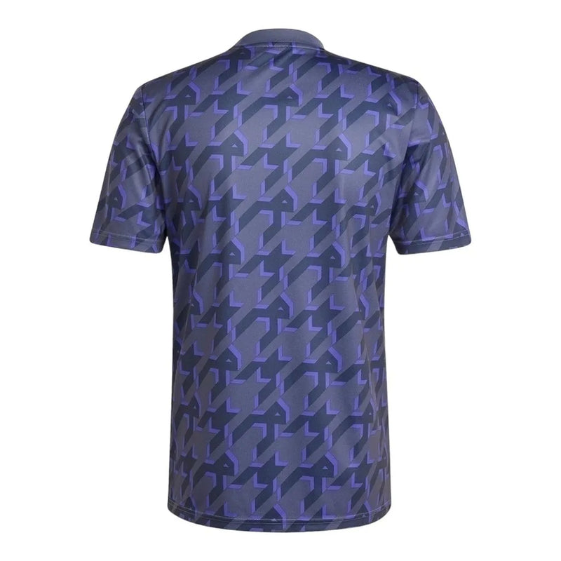 Camisa Real Madrid Pré-jogo 24/25 - Torcedor Adidas Masculina - Roxa